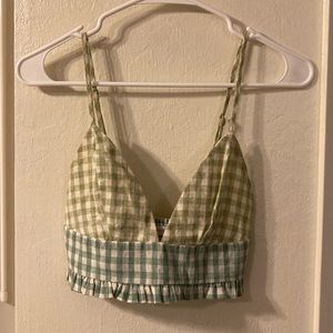 Urban Outfitter Gingham Top